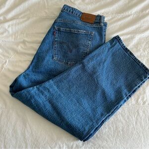 Levi’s Ribcage Straight Ankle Jeans SZ 16